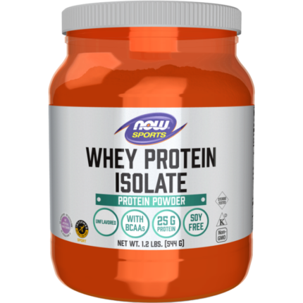 Whey Protein Isolate /Unflavored/ NOW Foods 544 грама