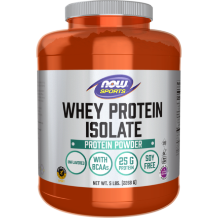 Whey Protein Isolate /Unflavored/ NOW Foods 2268 грама