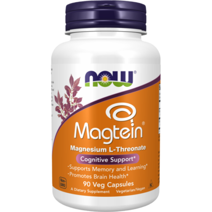 Magtein / Magnesium L-Threonate NOW Foods 90 капсули