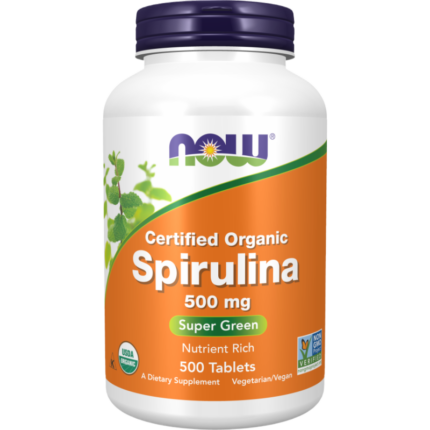 Spirulina 500 mg NOW Foods 500 Таблетки
