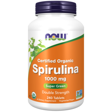 Spirulina 1000 mg NOW Foods 240 Таблетки