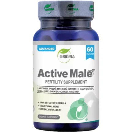Active Male Fertility Supplement Grewia 60 Таблетки