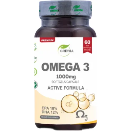 Omega 3 1000 mg Grewia 60 Гел капсули