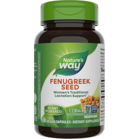 Fenugreek 610 mg Nature's Way 100 капсули