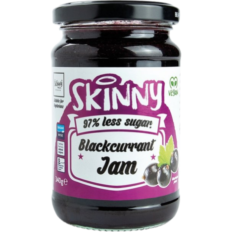Skinny Jam | Blackcurrant Skinny Food Co 340 грама