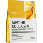 Marine Collagen & Hyaluronic Acid Powder | with Vitamin C OstroVit 400 грама
