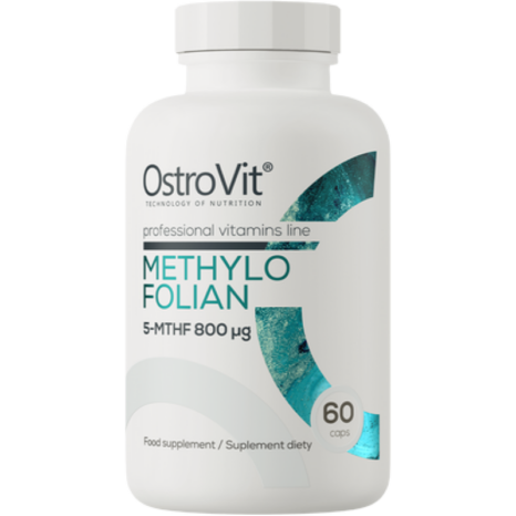 Methylofolian | Methyl Folate 5-MTHF Folic Acid 800 mcg OstroVit 60 капсули