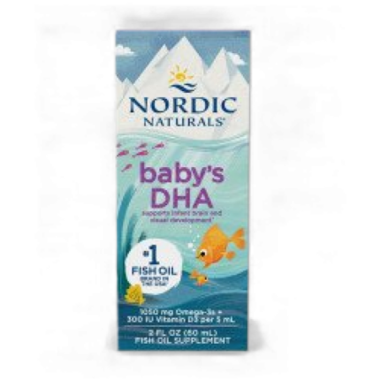 Baby's DHA | 1050mg Omega-3 With Vitamin D Nordic Naturals 60 мл