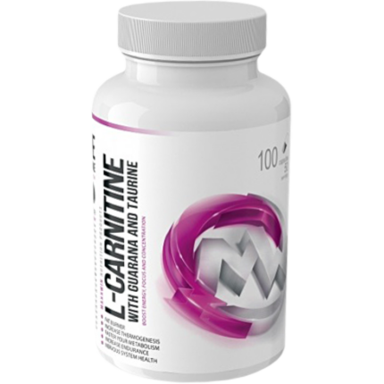 L-Carnitine + Guarana + Taurine MAXXWIN 90 капсули