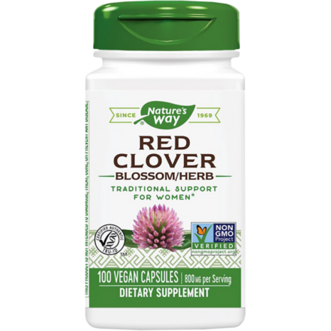 Red Clover Blossoms 400 mg Nature's Way 100 капсули
