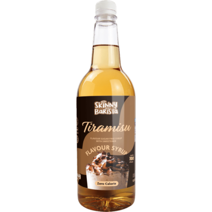 Skinny Barista Zero Calorie Coffee Syrup | Tiramisu Skinny Food Co 1000 мл