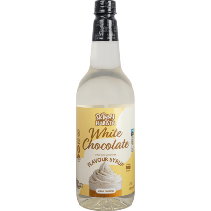Skinny Barista Zero Calorie Coffee Syrup | White Chocolate Skinny Food Co 1000 мл