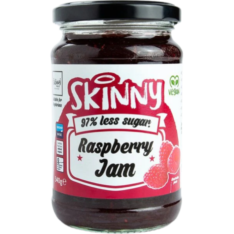 Skinny Jam | Raspberry Skinny Food Co 340 грама