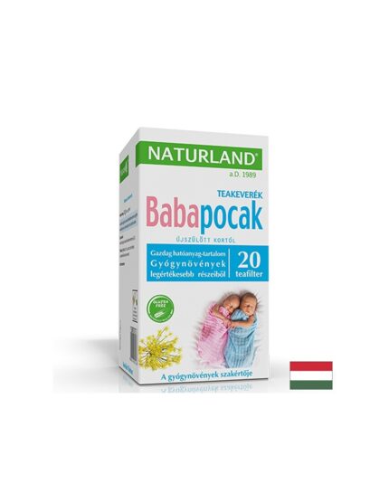 Билков чай за бебета против колики с лайка и копър 20 филтърни пакетчета Naturland