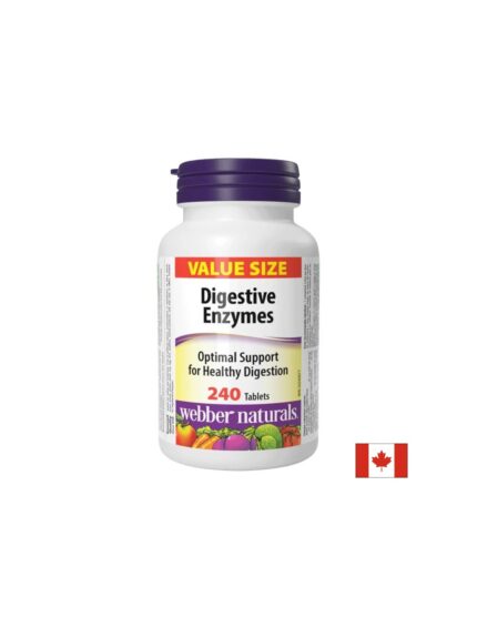 Храносмилателни ензими Digestive Enzyme 240 таблетки Webber Naturals