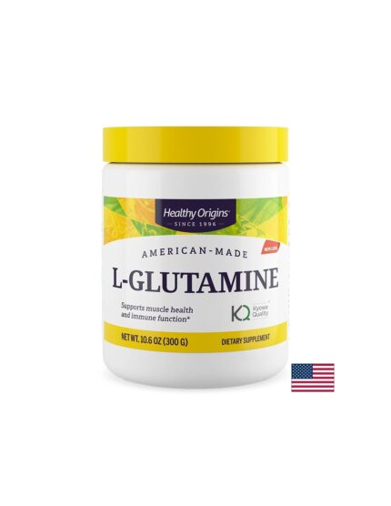 L-Глутамин Мускулно възстановяване и чревен баланс 300 g прах 5 g Healthy Origins