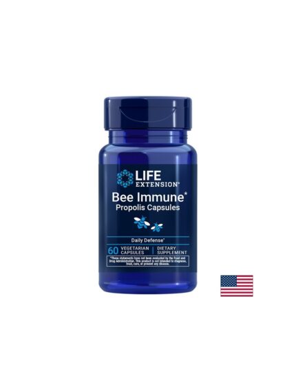 Прополис 60 капсули Bee Immune Propolis 200 mg Life Extension