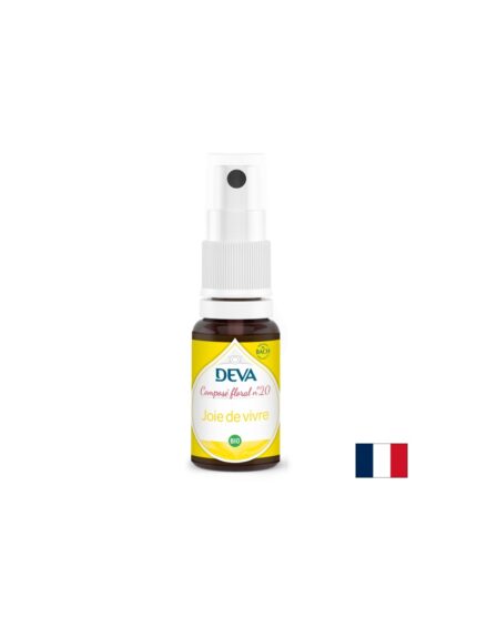 Радост от живота флорални есенции по метода на Бах № 20 спрей 30 ml DEVA