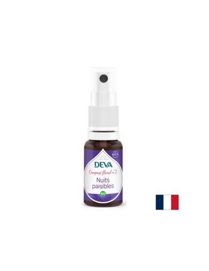 Спокойни нощи флорални есенции по метода на Бах №2 спрей 15 ml DEVA