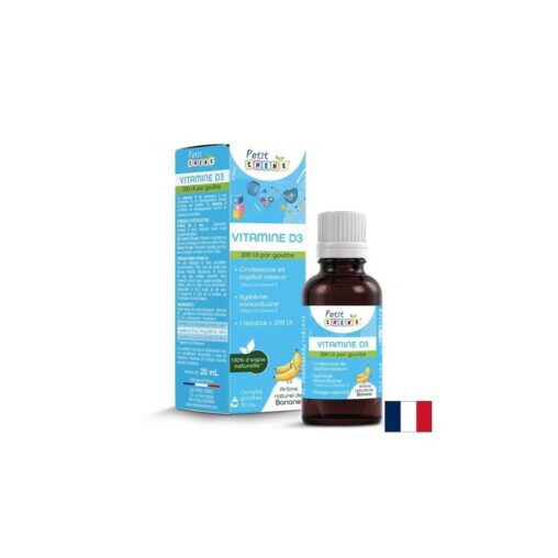 Витамин D3 5 µg – Кости и имунитет за деца капки 20 ml Les Trois Chenes
