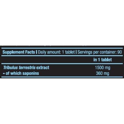 Tribulus Maximus BIOTECH USA - 90 Таблетки съдържание 1 - MagHerbs.com