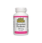 Хром Пиколинат / Chromium Picolinate 250 mcg Natural Factors - 90 таблетки