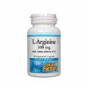 Л-Аргинин / L-Arginine 500 mg Natural Factors - 90 капсули