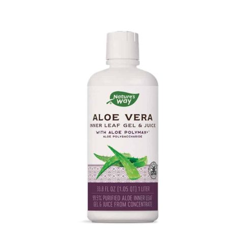 Алое Вера гел и сок / Aloe Vera Inner Leaf Gel & Juice 99.5% Nature's Way - 1 L