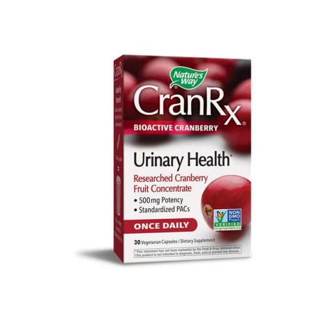 Червена боровинка / CranRx® Bioactive Cranberry 500 mg Nature’s Way - 30 Kапсули