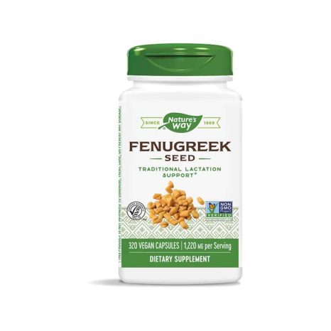 Сминдух (семена) / Fenugreek Seed 565 mg Nature’s Way - 320 Капсули