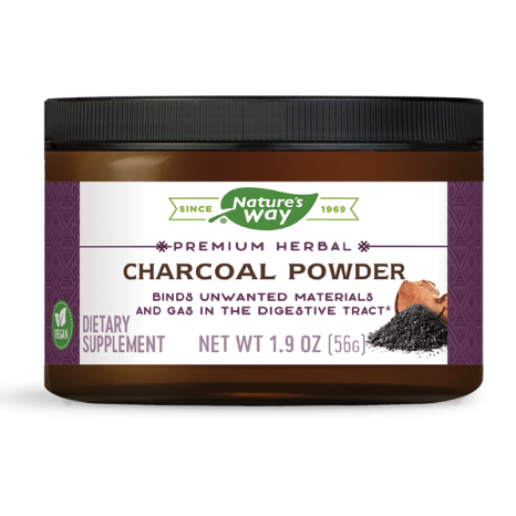 Активен въглен от кокосов орех / Charcoal Powder Nature’s Way - 56 g