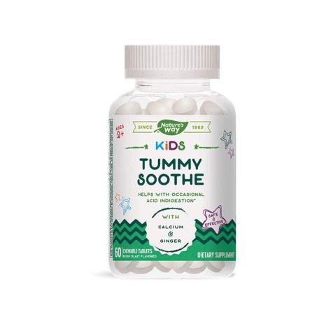 Kids Tummy Soothe Nature’s Way - 60 Дъвчащи таблетки