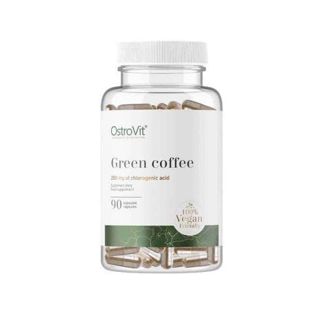 Зелено кафе / Green Coffee 500 mg OstroVit - 90 веге капсули