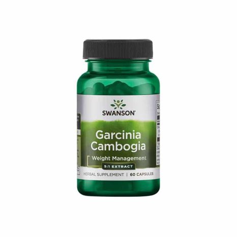 Гарциния Камбоджа  / Garcinia cambogia 5:1 Extract 80mg SWANSON - 60 Капсули