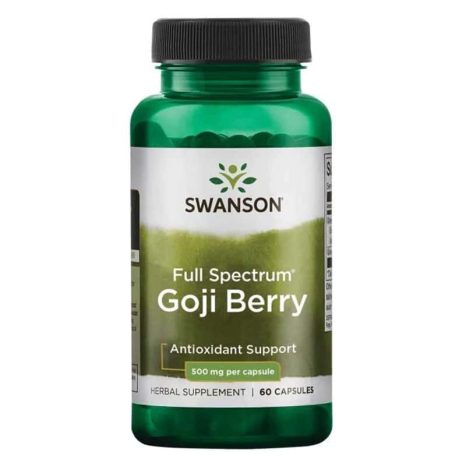 Годжи Бери (лиций) / Goji Berry (Wolfberry) Swanson - 60 капсули