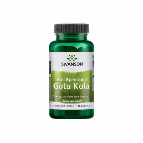 Готу Кола / Gotu Kola 435g SWANSON - 60 Капсули