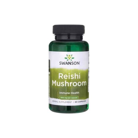 Гъба рейши / Reishi Mushroom 600mg SWANSON - 60 Капсули