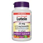 Лутеин и зеаксантин / Lutein with Zeaxanthin 10 mg Webber Naturals - 60 софтгел капсули